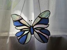 Stained Glass - Blue Butterfly